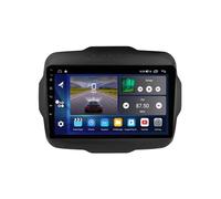 Autoradio Android 14 9" pour Jeep Renegade (2016-2020) | Écran Tactile 2 DIN avec Bluetooth, CarPlay, GPS, Wi-FI, Commandes vocales et Commandes au Volant (F8 4G+64G)