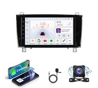 Autoradio Android 14 Compatible avec Benz Class SLK 2004-2009 SLK AMG 2009-2010 | Écran Tactile | CarPlay/Android Auto | Navigation GPS | 4G/WiFi | Bluetooth | Caméra de recul