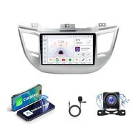 Autoradio Android 14 Compatible avec Hyundai Tucson 3 2015-2018 | Écran Tactile | CarPlay/Android Auto | Navigation GPS | 4G/WiFi | Bluetooth | Caméra de recul | Plug and Play(T1 4 Core WiFi 1G+32G)