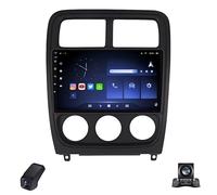 Autoradio Android 14 Écran Tactile 2K pour Dodge Caliber PM 2009-2013 Radio Automobile Double Din/CarPlay/Android Auto/4GLTE/5GWiFi/GPS/BT5.0/FM/AM/RDS/DSP/Caméra de Recul/ADAS DVR(C30Pro)
