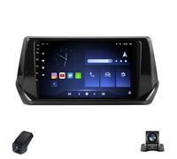 Autoradio Android 14 Écran Tactile 2K pour Peugeot 2008 2 2019-2021 Radio Automobile Double Din/CarPlay/Android Auto/4GLTE/5GWiFi/GPS/BT 5.0/FM/AM/RDS/DSP/Caméra de Recul/ADAS DVR(C30Pro)