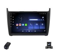 Autoradio Android 14 Écran Tactile 2K pour Volkswagen Polo 5 2008-2020 Radio Automobile Double Din/CarPlay/Android Auto/4GLTE/5GWiFi/GPS/BT 5.0/FM/AM/RDS/DSP/Caméra de Recul/ADAS DVR(C20Pro)