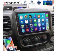 Autoradio Android 14 - ESSGOO - Renault Trafic 3 Opel Vivaro B - 9"" - 2Go+64Go - CarPlay Bluetooth