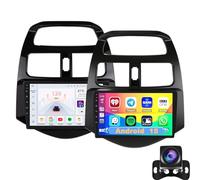 Autoradio Android 14 Pour Che-vrolet Spark Beat Matiz Creative 2010-2014 Avec Carplay Sans Fil GPS WiFi, Autoradio Bluetooth 9" Avec Android Auto Mirror Link FM/RDS EQ Caméra HD Microphone(Size:M100S)