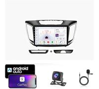 Autoradio Android 14 pour Hyundai Creta 2016-2018| Autoradio à écran tactile capacitif haute qualité | CarPlay/Android Auto | Navigation GPS | Bluetooth | Caméra de recul | Plug and Play(T1 4 Core WiF