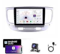Autoradio Android 14 pour KIA RIO 2005-2011| Autoradio à écran tactile capacitif haute qualité | CarPlay/Android Auto | Navigation GPS | Bluetooth | Caméra de recul | Plug and Play(T4 8 Core 4G+WiFi 4