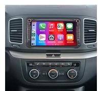 Autoradio Android 14 pour Seat Alhambra Mk2 2010-2018 Carplay GPS Navi 7 pouces Écran tactile 2 DIN Autoradio Bluetooth sans fil Carplay Écran Android Caméra de recul FM/RDS SWC 2 + 32 G