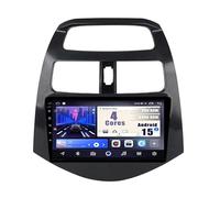 Autoradio Android 15 avec écran Tactile 9" Radio GPS Navigation pour Chevrolet Spark 2010-2014 Accessoires de Voiture Plug and Play Prend en Charge Le contrôle du Volant TPMS,MS901