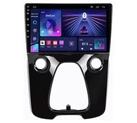 Autoradio Android 15 avec écran Tactile 9" Radio GPS Navigation pour Citroen C1 2014-2021 Accessoires de Voiture Plug and Play Prend en Charge Le contrôle du Volant TPMS HM612 8 Core 4G+WiFi 12+256GB