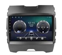 Autoradio Android 15 avec écran Tactile 9" Radio GPS Navigation pour Ford Edge 2015-2017 Accessoires de Voiture Plug and Play Prend en Charge Le contrôle du Volant TPMS HM608 8 Core 4G+WiFi 4+64GB