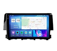 Autoradio Android 15 avec écran Tactile 9" Radio GPS Navigation pour Honda Civic 2016-2020 Accessoires de Voiture Plug and Play Prend en Charge Le contrôle du Volant TPMS HM601 4 Core WiFi 1+16GB
