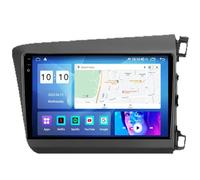 Autoradio Android 15 avec Écran Tactile 9" Radio GPS Navigation pour Honda Civic LHD RHD 2012-2015 Accessoires Voiture Plug and Play Prend en Charge Le Contrôle,4CoreWifi1G+32G
