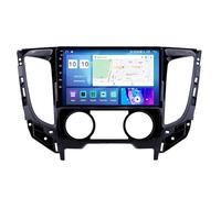 Autoradio Android 15 avec écran Tactile 9" Radio GPS Navigation pour Mitsubishi L200 5 Triton 3 2015-2019 Accessoires de Voiture Plug and Play Prend en Charge Le contrôle HM607 8 Core 4G+WiFi 2+64GB