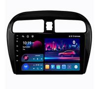 Autoradio Android 15 avec écran Tactile 9" Radio GPS Navigation pour Mitsubishi Mirage Space Star Dodge 2012-2023 Accessoires de Voiture Plug and Play Prend en Charge Le cont HM601 4 Core WiFi 1+16GB
