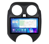 Autoradio Android 15 avec Écran Tactile 9" Radio GPS Navigation pour Nissan Mirca March 2011-2013 Accessoires Voiture Plug and Play Prend en Charge Le Contrôle,4CoreWifi4G+64G