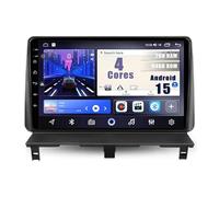 Autoradio Android 15 avec écran Tactile 9" Radio GPS Navigation pour Peugeot Origine 2006-2010 Partner 2007 Accessoires de Voiture Plug and Play Prend en Charge Le contrôle du Volant TPMS,MS901
