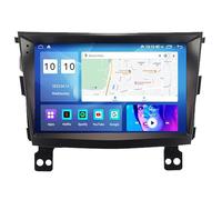Autoradio Android 15 avec écran Tactile 9" Radio GPS Navigation pour SsangYong LUVi Micro Tivoli 2015-2019 Accessoires de Voiture Plug and Play Prend en Charge Le contrôl HM611 8 Core 4G+WiFi 8+256GB