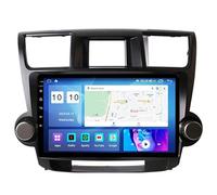 Autoradio Android 15 avec écran Tactile 9" Radio GPS Navigation pour Toyota Highlander 2009-2014 Accessoires de Voiture Plug and Play Prend en Charge Le contrôle du volan HM609 8 Core 4G+WiFi 6+128GB