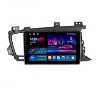 Autoradio Android 15 avec écran tactile multimédia 9" pour Kia Optima K5 2011-2015 RHD, navigation GPS, Bluetooth, 4G Wifi, caméra de recul et contrôle au volant