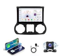 Autoradio Android 15 Compatible avec Jeep Wrangler 2011-2015 | Écran Tactile 1280x720 | Compatible CarPlay/Android Auto sans Fil | GPS Intégré + 4G LTE | Caméra de Recul Offerte