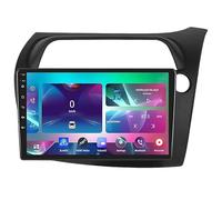 Autoradio Android 15 écran tactile multimédia 9" pour Honda Civic à hayon RHD 2006-2011, navigation GPS, Bluetooth, prise en charge Wi-Fi 4G, caméra de recul, contrôle au volant