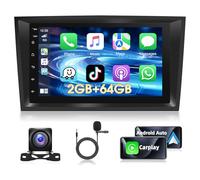 Autoradio Android 15 Motorsi pour Opel Astra Antara Corsa Zafira Meriva Vivaro Combo Signum Tigra Twin Top,Carplay 2+64G Anroid Auto Radio 2 Din Stéréo de Voiture avec GPS WiFi EQ Bluetooth OBD2 Dab+