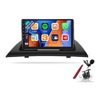 Autoradio Android 15 pour B-M-W X3 E83 (2004-2012) écran 9 pouces 2K 2000*1200, unité centrale Android DVD multimédia avec Carplay, GPS Navi, Bluetooth 5G-WiFi, DSP, commande au volant,K6 pro plus