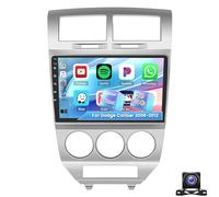 Autoradio Android 15 pour Do-dge Caliber 2006-2012 CarPlay sans fil Android Auto écran tactile 10,1 pouces navigation GPS SWC/Bluetooth lien miroir RDS WiFi DSP AHD caméra de recul(Color:4 CORE 1+32G)