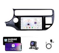 Autoradio Android 15 pour Kia Rio 4 2015-2017 | Écran tactile 9" | CarPlay/Android Auto | Navigation GPS | 4G LTE et WiFi | Plug & Play | Commandes au volant