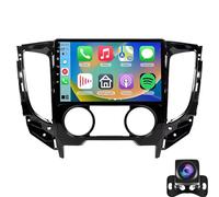 Autoradio Android 15 pour Mit-subishi Pajero Sport 3 L200 5 Triton 3 2015-2019 avec Carplay sans Fil écran IPS WiFi Dab+ DSP Android Auto Bluetooth 5.1 écran Tactile Canbus(Color:8G+128G)