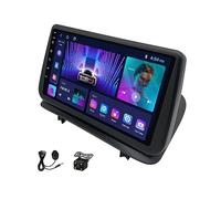 Autoradio Android 15 pour Renault Clio3 2006~2019 | Écran tactile 9" | CarPlay/Android Auto | Navigation GPS 4G 8 cœurs | Bluetooth 5.0 | Commandes au volant