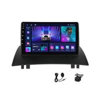 Autoradio Android 15 pour Renault Megane 2 2002~2009 | Écran tactile 9" | CarPlay/Android Auto | Navigation GPS 4G 8 cœurs | Bluetooth 5.0 | Commandes au volant