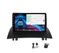 Autoradio Android 15 pour Renault Megane 2 2002~2009 | Écran tactile 9" | CarPlay/Android Auto | Navigation GPS 4G 8 cœurs | Bluetooth 5.0 | Commandes au volant