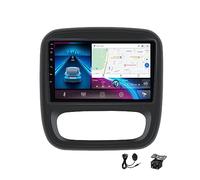 Autoradio Android 15 pour Renault Trafic 3/Opel Vivaro B 2014~2018 | Écran tactile 9" | CarPlay/Android Auto | Navigation GPS 4G 8 cœurs | Bluetooth 5.0 | Commandes au volant