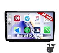 Autoradio Android 15 Pour Skoda Fabia 2 2007-2014 Écran Tactile In-Cell De 9 Pouces CarPlay Sans Fil Android Auto WiFi Intégré Navigation GPS Bluetooth FM/RDS Double USB SWC Caméra De Recu(Color:M200)