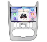 Autoradio Android 16 avec écran tactile 9" Radio GPS Navigation Pour Renault Sandero 2009-2015 Accessoires de voiture Plug and Play Prend en du volant TPMS(HM609 8 Core 4G+Wifi 6+128GB)