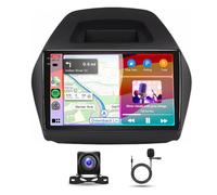 Autoradio Android 2 Din pour Hyundai Tucson ix35 2010-2015 Navigation GPS Bluetooth, écran Tactile 10 Pouces Radio avec Wireless Carplay Android Auto Dab DSP WiFi Caméra de recul FM/RDS 4+64G