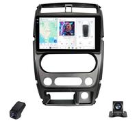 Autoradio Android 2K Double DIN Écran Tactile pour Suzuki Jimny 3 2005-2019 Auto Radio Head Unit/CarPlay/Android Auto/GPS/Bluetooth5.0/4GLTE/WiFi/FM/AM/RDS/DSP/SWC/Car Tablet(C20Plus)