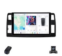 Autoradio Android 2K Double DIN Écran Tactile pour Toyota Previa XR50 3/Estima AHR20 2006-2019 Auto Radio/CarPlay/AndroidAuto/GPS/Bluetooth 5.0/WiFi/FM/AM/RDSCar Tablet/ADAS DVR(Black,C20Plus)