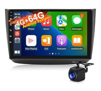 Autoradio Android 4+64G pour Mercedes Benz Viano 2004-2011 / Vito 2010-2015, écran Tactile IPS 9 Pouces 1280×720, CarPlay sans Fil, Android Auto, GPS, WiFi, DSP + Caméra AHD