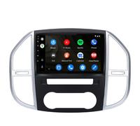 Autoradio Android 4+64GB pour Mercedes Vito w447 à partir de 2014-2020 2Din Radio Bluetooth Carplay RDS WIFI DSP GPS DAB+ 4G LTE