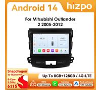 Autoradio Android 9 " Hizpo 2Din, pour citroën c-crosser Peugeot 4007 Mitsubishi Outlander 2 2005 - 2011 Snapdragon 360 ° CAM QS4 (8Core 4G 32G) B