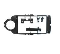 Autoradio Android 9" pour Toyota pour Yaris pour Vitz pour Platz 2012-2017 Cadre Stéréo Façade D'autoradio Faisceau Câbles Décodeur Canbus(Black Frame)