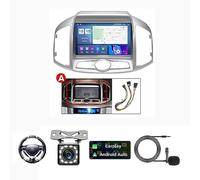 Autoradio Android avec écran tactile 9" Radio GPS Navigation Accessoires de voiture Plug and Play Prend en charge le contrle du volant TPMS Pour Chevrolet Captiva 2012-2017 ( Size : M100S WIFI 1G+16G