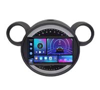 Autoradio Android avec écran Tactile 9" Radio GPS Navigation pour BMW Mini Cooper Countryman R56 R60 2011-2013 Accessoires de Voiture Plug and Play Prend en Charge Le contrôle du Volant TPMS,HM608