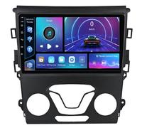 Autoradio Android avec écran Tactile 9" Radio GPS Navigation pour Ford Fusion Mondeo5 2014-2019 Accessoires de Voiture Plug and Play Prend en Charge Le contrôle du Volant TPMS,HM602