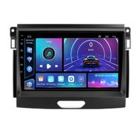 Autoradio Android avec écran Tactile 9" Radio GPS Navigation pour Ford Ranger 2017-2021 Accessoires de Voiture Plug and Play Prend en Charge Le contrôle du Volant TPMS,HM602