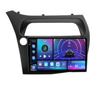 Autoradio Android avec écran Tactile 9" Radio GPS Navigation pour Honda Civic Hatchback 2006-2011 Accessoires de Voiture Plug and Play Prend en Charge Le contrôle du Volant TPMS,HM609