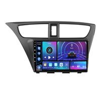 Autoradio Android avec écran Tactile 9" Radio GPS Navigation pour Honda Civic Hatchback 2012-2017 Accessoires de Voiture Plug and Play Prend en Charge Le contrôle du Volant TPMS,HM611