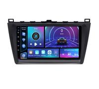Autoradio Android avec écran Tactile 9" Radio GPS Navigation pour Mazda 6 2007-2012 Accessoires de Voiture Plug and Play Prend en Charge Le contrôle du Volant TPMS,HM604
